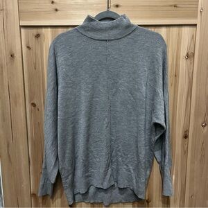 Magaschoni High Neck Tunic Knit Sweater